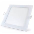 Plafon Led Embutir Quadrado 24W 6500K Leitoso Blumenau