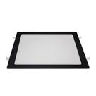 Plafon Led Embutir Quadrado 24w Luz Neutra 30x30 Preto