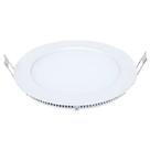 Plafon LED Embutir Redondo 18W 3000K Leitoso Blumenau