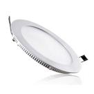 Plafon LED Embutir Redondo 24W 3000K Leitoso Blumenau