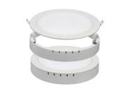 Plafon Led Embutir/Sobrepor 24W Redondo 30cm 6400K Bivolt- Exilux
