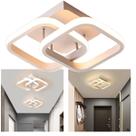Plafon LED Luminária Quadrada 22W Potente Iluminação Dupla Luxo Ambiente Moderno Sala Escritório