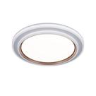 Plafon Led Moderno de Sobrepor Luz Amarela Neutra Branca 48cm 72W Bivolt