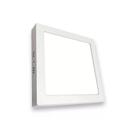 Plafon LED Quadrado 12W Bivolt Painel Sobrepor Teto Gesso Plafon LED Quadrado 12W Bivolt Painel Sobrepor Teto Gesso