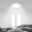 Plafon LED Quadrado 18W Embutir Branco Frio 6500K Bivolt
