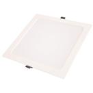 Plafon Led Quadrado de Embutir Slim 1500 Lm 18 W Bivolt 3000 K Luz Amarela - Tramontina