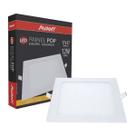 Plafon Led Quadrado Embutir 17X17 Painel 12W 3000k Avant
