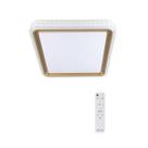 Plafon Led Quadrado Kenle 50cm Com Controle Remoto Nordecor