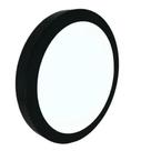 Plafon Led Sobrepor 18w 6500k Redondo Preto - Bellalux