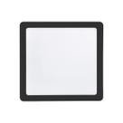 Plafon Led Sobrepor 18W Quadrado 6500K Preto Blumenau