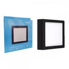 Plafon Led Sobrepor Elgin Quadrado 18W. 1440Lm. 6500K. Bivolt Preto