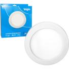 Plafon Led Sobrepor Elgin Redondo 18W. 1440Lm. 6500K. Bivolt Branco