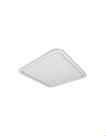 Plafon Led Sobrepor Halo Frame Moderna Multicor Quadrado 30w Bivolt Sala Quarto Cozinha Luminária Minimalista Luz Branco Quente Neutro Frio