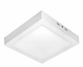 Plafon LED sobrepor quadrado 12W 6500k, branco flat LUMANTI Plafon LED sobrepor quadrado 12W 6500k, branco flat LUMANTI