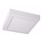 Plafon LED Sobrepor Quadrado 18W 3000K Leitoso Blumenau