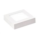 Plafon LED Sobrepor Quadrado 6W 6500K Leitoso Blumenau
