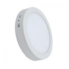 Plafon LED Sobrepor Redondo 24W 3000K Leitoso Blumenau