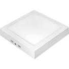 Plafon LED Taschibra Quadrado TLPQ 12, 12 Watts, Branco 6500K