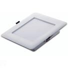 Plafon Led Tramontina Quadrado De Embutir Slim 480 Lm 6 W Bivolt 3000 K Luz Amarela Tramontina