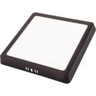 Plafon Led Tramontina Quadrado De Sobrepor Preto 18 W 6500 K Luz Branca Tramontina