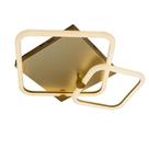 Plafon Llum Space Square Double Led 36w 3000K Luz Amarela Bivolt