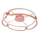 Plafon Lumina Rose Gold 60cm Led 45w BB016LE Bella St2131 - Bella Iluminação Plafon Lumina Rose Gold 60cm Led 45w BB016LE Bella St2131 - Bella Iluminação