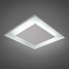 Plafon Luz Indireta Embutir Quadrado 6G9 50X50CM REAL 201/50