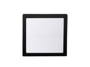 Plafon LYS Quadrado Sobrepor ABS Preto Autovolt Taschibra