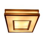 Plafon Moderno Decorativo 50cm Cobre Para Sala Mesa Cozinha Quarto Escritório