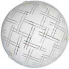 Plafon Moderno Solaris Vidro Curvo Abstrato Gama 250mm Plafon Moderno Solaris Vidro Curvo Abstrato Gama 250mm