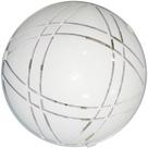 Plafon Moderno Solaris Vidro Curvo Tema Cine 360 300mm