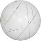 Plafon Moderno Solaris Vidro Curvo Tema Lapis 250mm