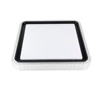 Plafon nordecor 2667 led qdr. kenle 50cm 36w multitemperaturas c/ controle memoria pt