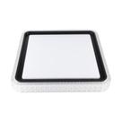 Plafon Nordecor Kenle 2667 Quadrado Led Bivolt Preto