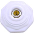 Plafon Octagonal Branco - 1002-E - DOUBLE