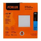 Plafon Painel Foxlux LED 60cm Quadrado de Sobrepor 45W 6500K