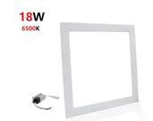 Plafon Painel Led 18w Quadrado Embutir Branco Frio