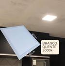 Plafon Painel Led Embutir 36w 40x40 Slim Bivolt