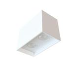 Plafon par20 duplo branco 23x12x13,5cm - MOON