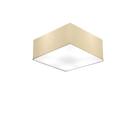 Plafon Para Home Quadrado SH-3000 Cúpula Cor Algodão Crú