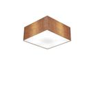 Plafon Para Home Quadrado SH-3000 Cúpula Cor Palha