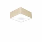 Plafon Para Home Quadrado SH-3000 Cúpula Cor Rustico Bege