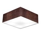 Plafon Para Home Quadrado SH-3002 Cúpula Cor Café