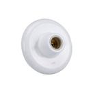 Plafon para Lampadas Soquete Bocal E27 Porcelana Anti Giro Branco PLF-100 Margirius