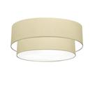 Plafon Para Quarto Cilíndrico SQ-3021 Cúpula Cor Algodão Crú