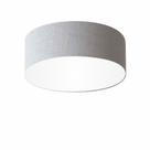 Plafon Para Quarto Cilíndrico SQ-3046 Cúpula Cor Rústico Cinza