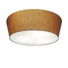Plafon Para Quarto Cone SQ-3004 Cúpula Cor Palha Plafon Para Quarto Cone SQ-3004 Cúpula Cor Palha