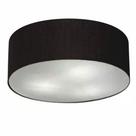 Plafon Para Sala de Jantar Cilíndrico SJ-3006 Cúpula Cor Preto Plafon Para Sala de Jantar Cilíndrico SJ-3006 Cúpula Cor Preto