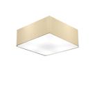 Plafon Para Sala Quadrado SL-3050 Cúpula Cor Algodão Crú