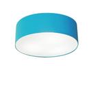 Plafon Para Suíte Cilíndrico ST-3046 Cúpula Cor Azul Turqueza